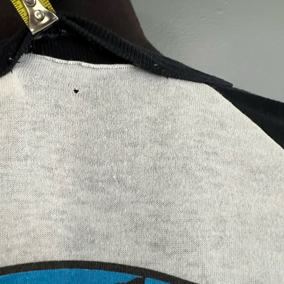 Vtg 80’s Bryan Adams World Wide In 85 Concert Tour T shirt Sz XL Baseball Style - Picture 5 of 11